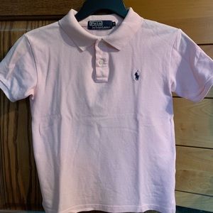 Polo, pink shirt